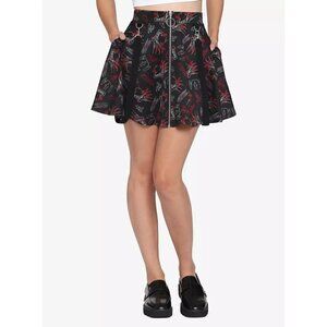 A Nightmare on Elm Street Skirt Women Size S Suspender Festival Witchy Halloween